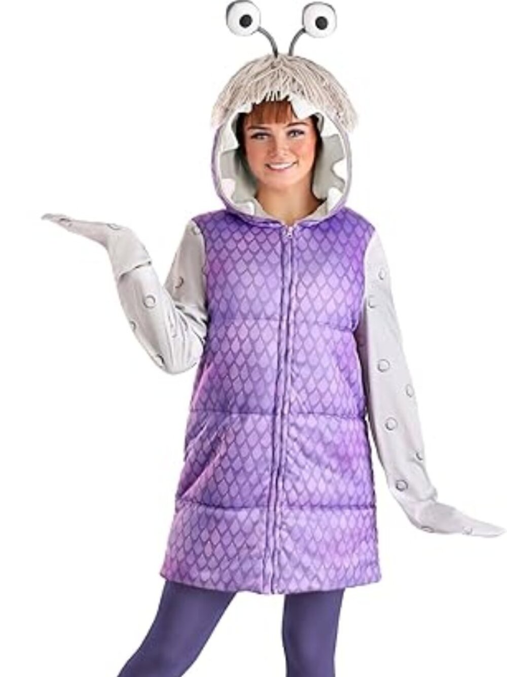Disney’s Pixar Monsters Inc Boo Costume Ladies S/M Hooded Jacket